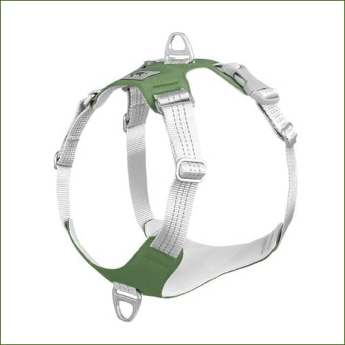 Harnais anti traction pour chien - Vert Armée / L-PEPERE SHOP