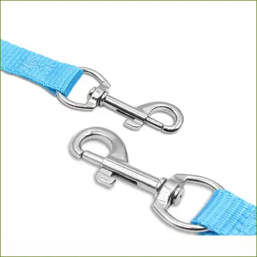 Harnais chien avec des mousquetons en acier