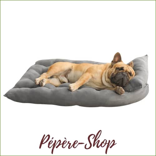 Lit Multifonction Matelassé Avec Coussin pour bouledogue Français
