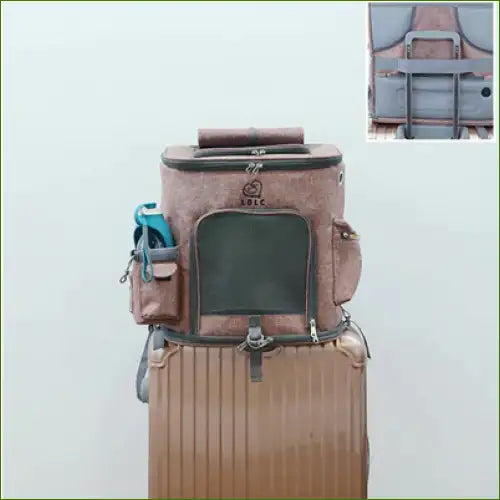 Sac à dos pour chien pratique pour les voyages