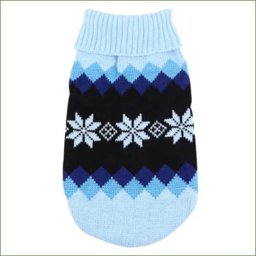 tricot Pour animaux domestiques 100% Coton Bleu / L