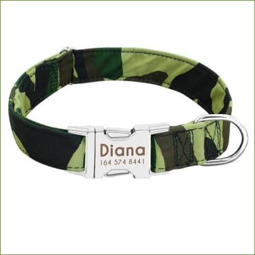 Colliers pour chiens Camouflage / L