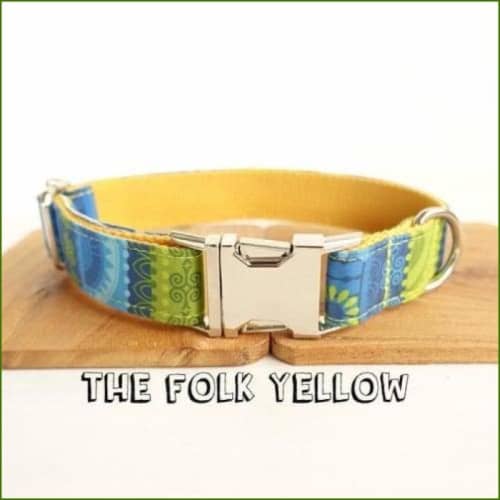 Folk Yellow / S Collier Nylon