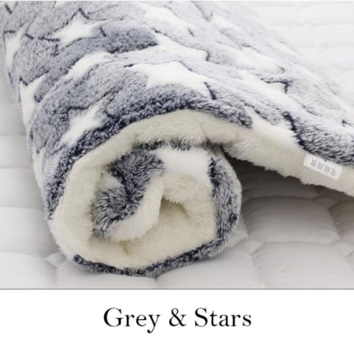 Gris/étoiles / XL 69x52cm