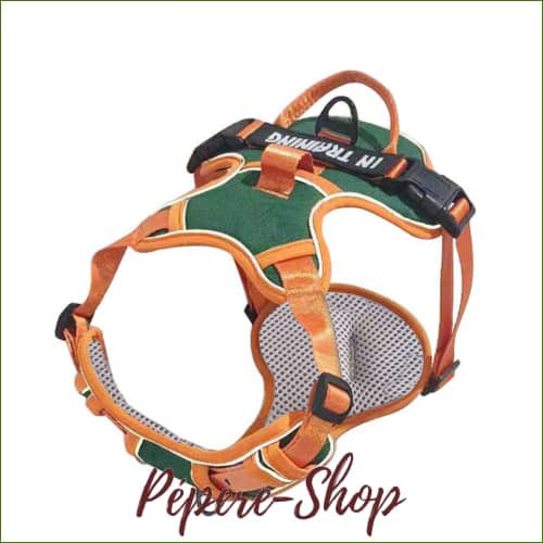 Harnais Respirant Avec Poignée Bandes Réfléchissantes