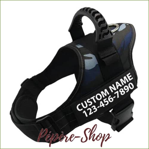 Harnais Multifonction Ajustable Avec Motif Multicolore Réfléchissant Motif 1 / Xs Harnais Promenade