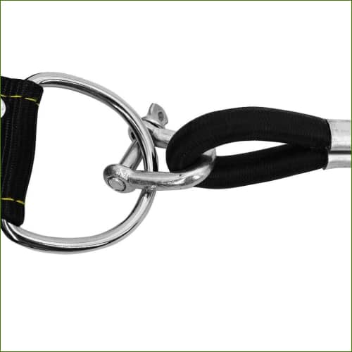 Harnais pour pitbull - harnais de traction et anti traction robuste en nylon - détaile des boucles