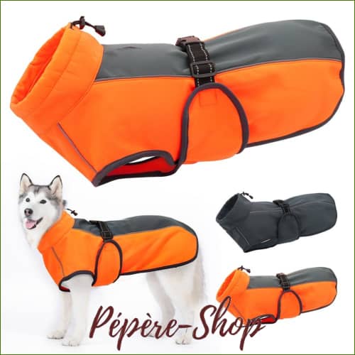 Imper Pour Chien Rembourré Et Réfléchissant - Labradors Berger Allemands