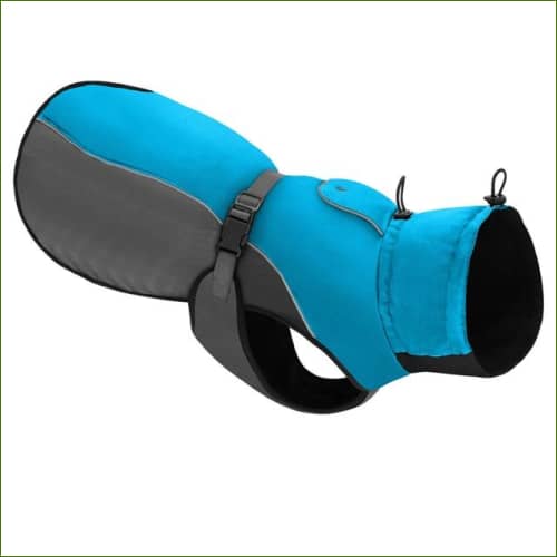 K Way Pour grand chien Réfléchissant Bleu / 5Xl