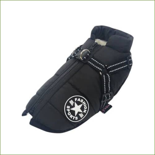 Manteau Harnais Noir / M