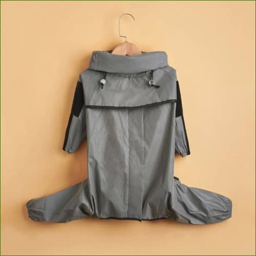 Manteau Pour Beagle - Imperméable 4 Pattes gris M