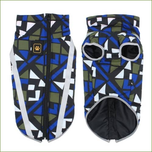 Manteaux pour chiens manches courtes MIDOG Bleu / 6Xl