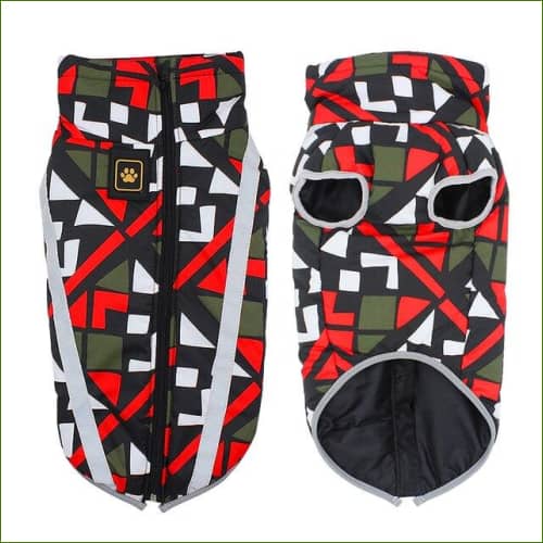 Manteau pour animaux manches courtes MIDOG Rouge / M