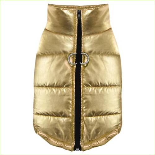 doudoune Manches Courtes Pour Bouledogues Or / Xl