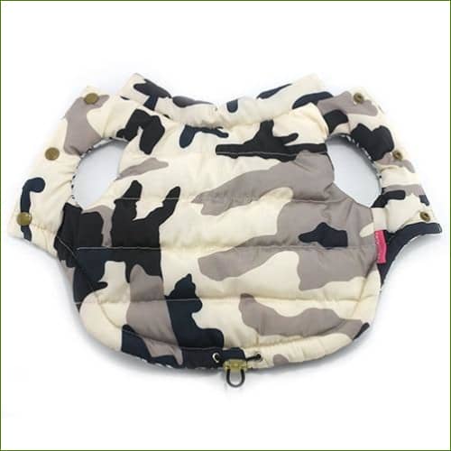 veste pour chien Camouflage Gris / S