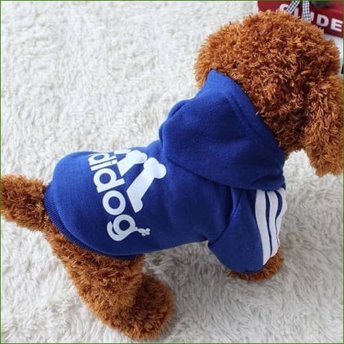 habit adidog Pour Chien Bleu / 5Xl 10-17.5Kg