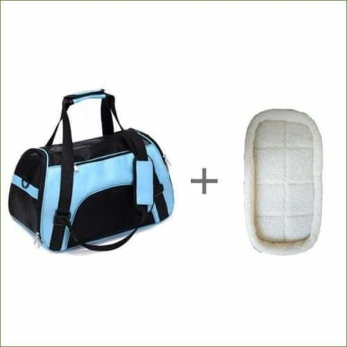 blue Wool mat / 53x26x36cm