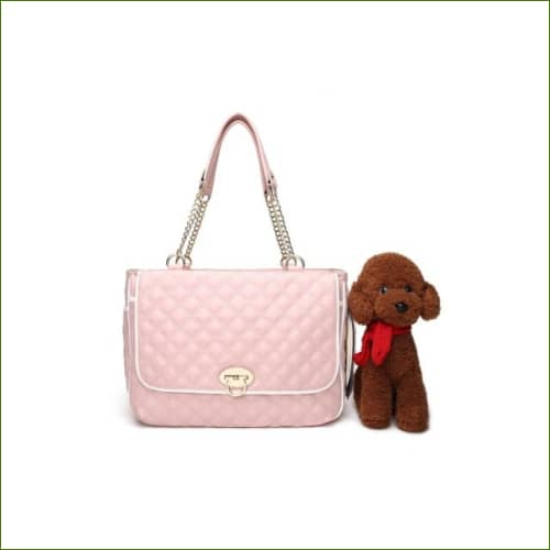 Sac Pour Animal De Compagnie Petite Taille Jusquà 5Kg Rose / 40X28X18Cm
