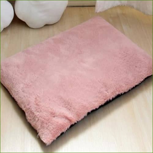 Tapis gros chien Épais Et Déhoussable Rose / S