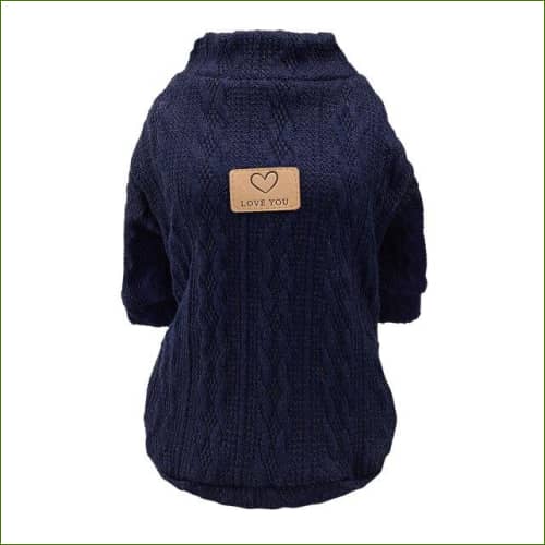 pulls pour chien Bleu / M