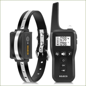 Collier de dressage portée 1000m PD259 Noir 1 collier