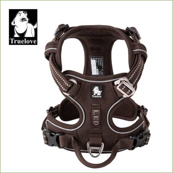 Harnais réglable TRUE LOVE Marron / L