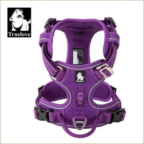 Harnais de promenade TRUE LOVE Violet / L