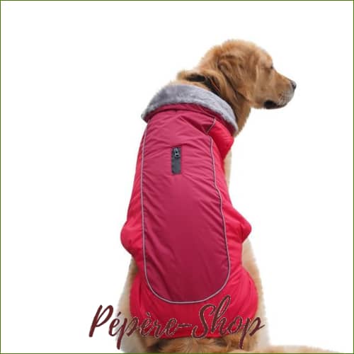 Manteau polaire et réversible pour grand chien - PEPERE SHOP