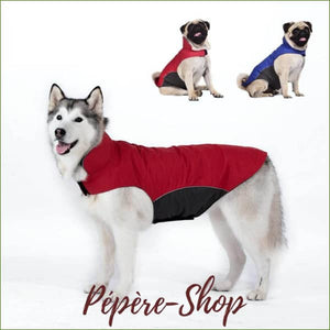 Manteau pour grand chien-modèle imperméable en polaire - -PEPERE SHOP