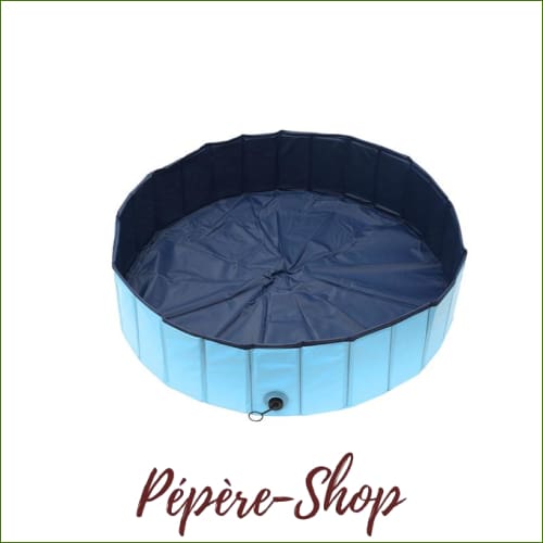 Pataugeoire pour chien - piscine pliable pour chien en plastique - -PEPERE SHOP