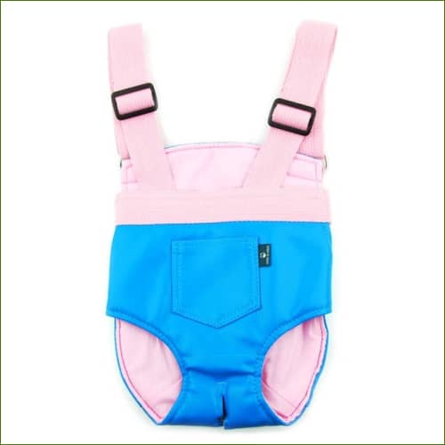 Sac Ventral Pour petit animal de compagnie Bleu / L